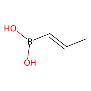Prop-1-enylboronic acid structure