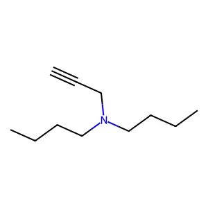 3-Dibutylamino-1-propyne structure