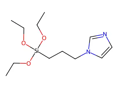 1-[3-(triethoxysilyl)propyl]-1H-imidazole structure