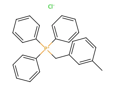 (3-Methylbenzyl)triphenylphosphonium chloride structure