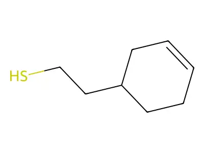 beta-(S-Benzylmercapto)-beta,beta-cyclopentamethylenepropionic acid structure