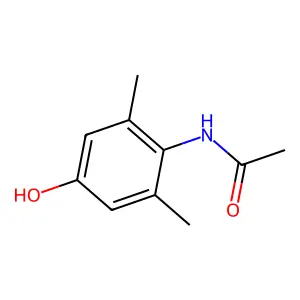 N-(4-羟基-2,6-二甲基苯基)乙酰胺 structure