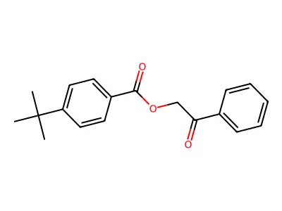 2-Oxo-2-phenylethyl 4-tert-butylbenzoate structure