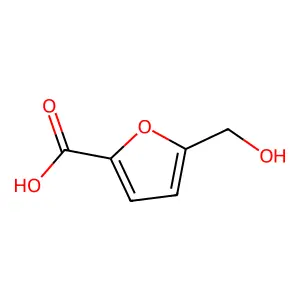 5-Hydroxymethyl-2-furoic acid structure