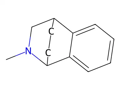 1,4-Ethanoisoquinoline, 1,2,3,4-tetrahydro-2-methyl- structure