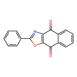2-Phenylnaphtho[2,3-D]oxazole-4,9-dione structure