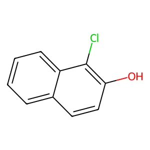 1-Chloro-2-naphthol structure