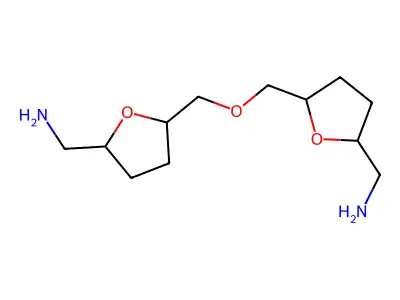 Phosphorodithioic acid, O,O-diethyl S-((5-(methylthio)-1,3,4-thiadiazol-2-yl)methyl) ester structure