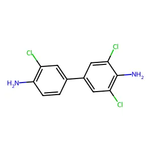 3,3',5-Trichlorobenzidine structure