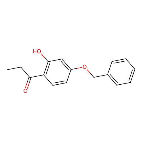 4'-Benzyloxy-2'-hydroxypropiophenone structure