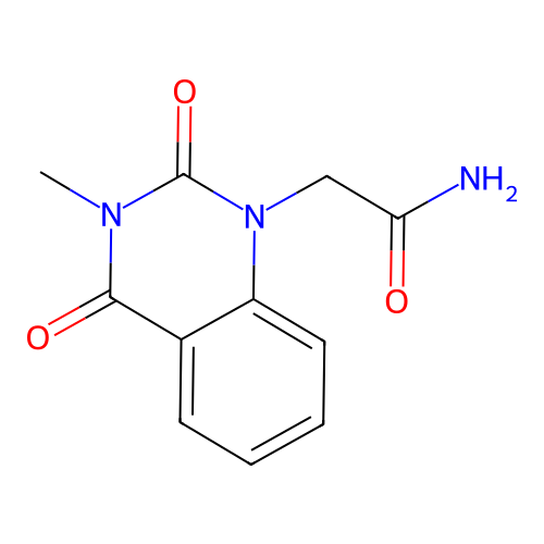 2-(3-methyl-2,4-dioxo-3,4-dihydroquinazolin-1(2H)-yl)acetamide structure