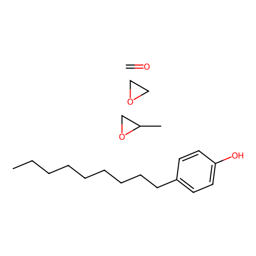 Formaldehyde;2-methyloxirane;4-nonylphenol;oxirane structure