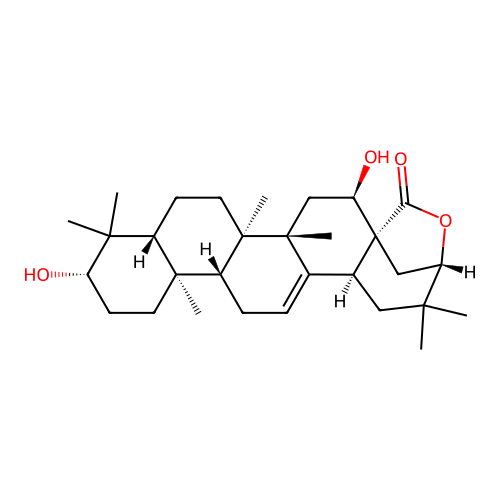 Acacic acid lactone structure