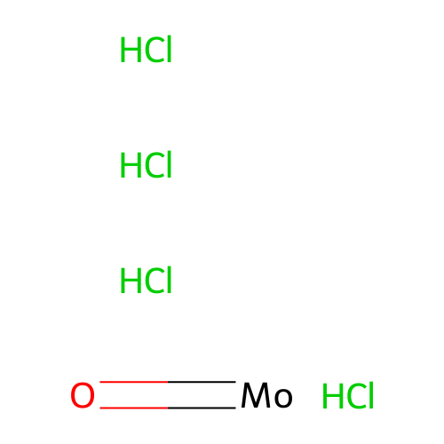 Molybdenum chloride oxide (MoCl4O) structure
