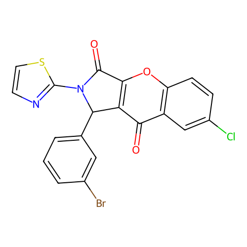 C20H10BrClN2O3S structure