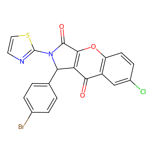 C20H10BrClN2O3S structure