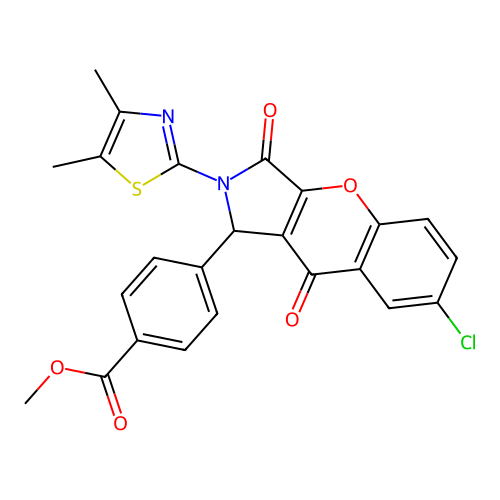 C24H17ClN2O5S structure