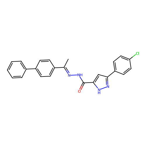 C24H19ClN4O structure