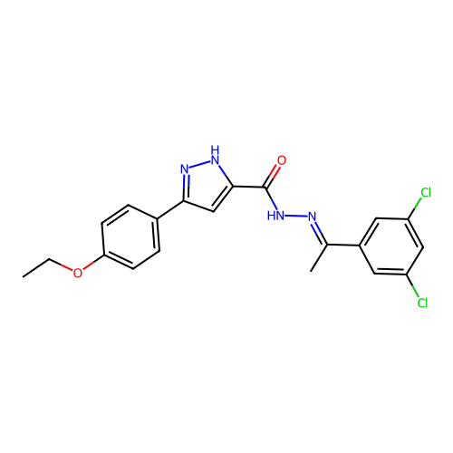 C20H18Cl2N4O2 structure