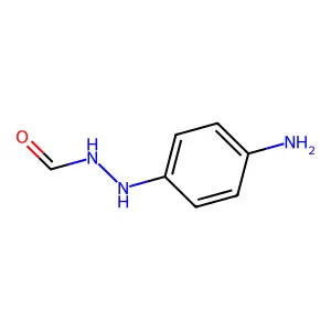 Hydrazinecarboxaldehyde, 2-(4-aminophenyl)- structure