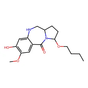 Phenylethylthio-beta-galactopyranoside structure
