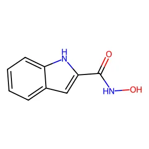 N-羟基-1H-吲哚-2-甲酰胺 structure