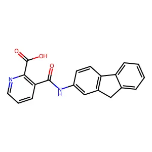 Dioctyl (3,5-dichloro-2-(trichloromethyl)-4-pyridinyl)phosphoramidate structure