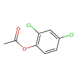 Phenol, 2,4-dichloro-, 1-acetate structure