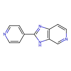 2-(4-Pyridinyl)-3H-imidazo[4,5-c]pyridine structure