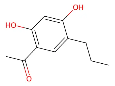 1-(2,4-Dihydroxy-5-propylphenyl)ethanone structure