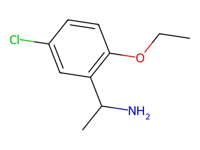 1-(5-Chloro-2-ethoxyphenyl)ethan-1-amine structure