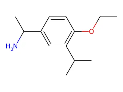 1-(4-Ethoxy-3-propan-2-ylphenyl)ethanamine structure
