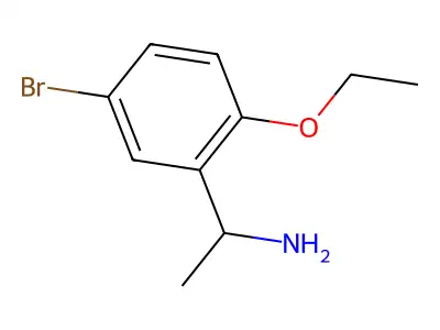 1-(5-Bromo-2-ethoxyphenyl)ethan-1-amine structure