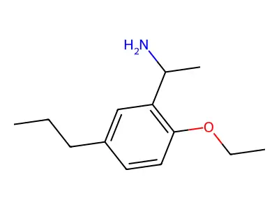 1-(2-Ethoxy-5-propylphenyl)ethanamine structure