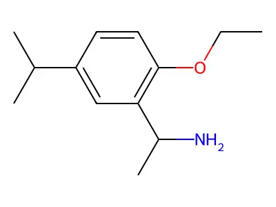 1-(2-Ethoxy-5-propan-2-ylphenyl)ethanamine structure