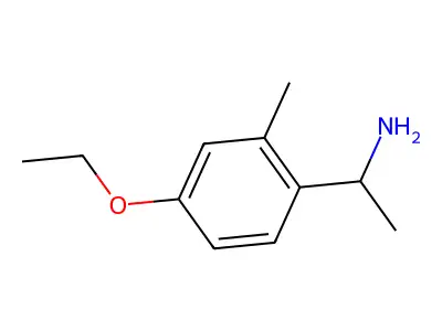 1-(4-Ethoxy-2-methylphenyl)ethan-1-amine structure