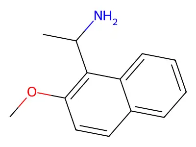 1-(2-Methoxynaphthalen-1-yl)ethan-1-amine structure