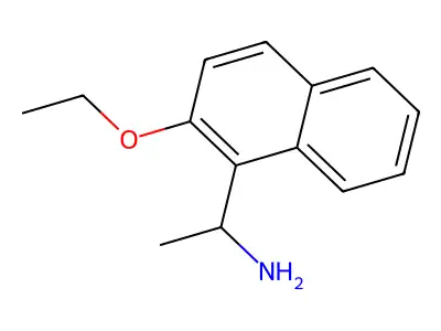1-(2-Ethoxynaphthalen-1-yl)ethanamine structure