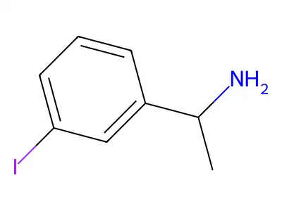 1-(3-Iodophenyl)ethan-1-amine structure