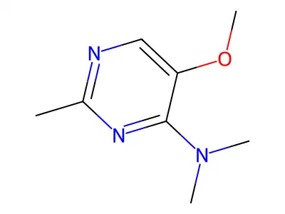 5-methoxy-N,N,2-trimethylpyrimidin-4-amine structure
