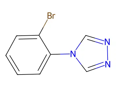 4-(2-bromophenyl)-4H-1,2,4-triazole structure