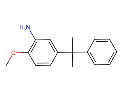 5-Cumyl-O-Anisidine Hydrochloride structure