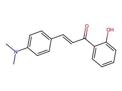 3-(4-(Dimethylamino)phenyl)-1-(2-hydroxyphenyl)prop-2-en-1-one structure