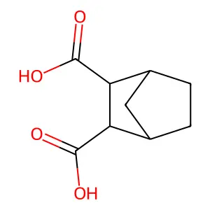 rac-(1R,2R,3R,4S)-bicyclo[2.2.1]heptane-2,3-dicarboxylic acid structure
