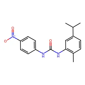 Benzoic acid, 5-hydroxy-2-((8-(trifluoromethyl)-4-quinolinyl)amino)- structure