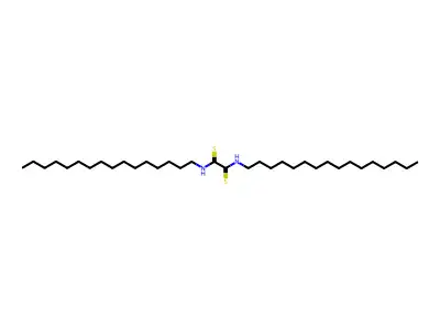 N~1~,N~2~-Dihexadecylethanebis(thioamide) structure