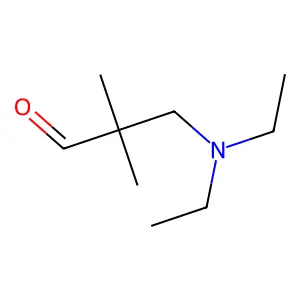 二乙氨基新戊醛 structure