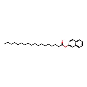 2-Naphthyl stearate structure