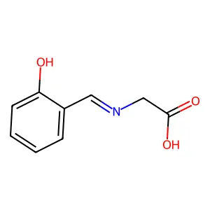 Glycine, N-[(2-hydroxyphenyl)methylene]- structure