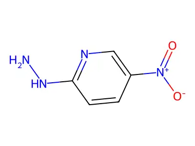 2-Hydrazinyl-5-nitropyridine structure